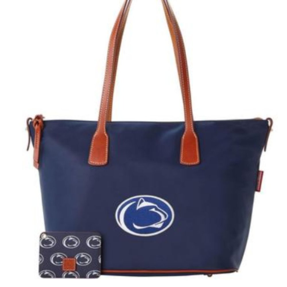 NWT Penn State Dooney&Bourke Tote Top Zip Bag